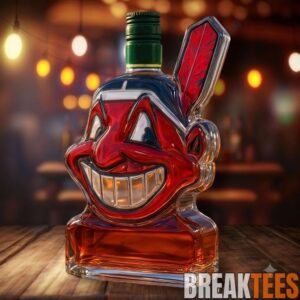 Cleveland Indians Chief Wahoo '2 Time World Series Champions' Whiskey Bottle 3 Cleveland Indians 2 Time World Series Champions Custom Whiskey Bottle PNNtvQJ5yM 510x510.jpg 202609021526 result