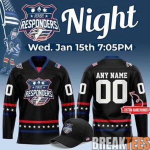 Colorado Eagles First Responders Night Hockey Jersey