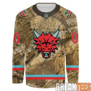 Columbus River Dragons 2026 Outdoors Night Custom Hockey Jersey 1