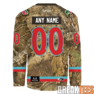 Columbus River Dragons 2026 Outdoors Night Custom Hockey Jersey 2