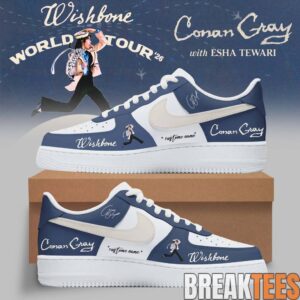 Conan Gray Wishbone World Tour 2026 Custom Air Force 1