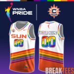 Connecticut Sun 2026 WNBA x Pride Day Limited Edition Jersey 1