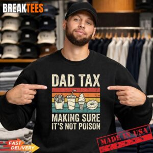 Dad Tax Making Sure It's Not Poison Funny Father's Day Shirt 3
