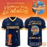 Dallas Cowboys Karol G Viajando Por El Mundo Tropitour 2026 Football Jersey
