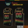 Golden State Valkyries 2026 WNBA x Juneteenth Day Basketball Jersey Golden State Valkyries 2026 WNBA x Juneteenth Day Basketball Jersey