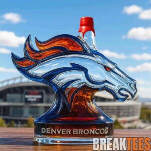 Denver Broncos Limited Edition Whiskey Decanter 3