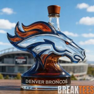 Denver Broncos Limited Edition Whiskey Decanter 4