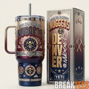 Denver Nuggets 2026 NBA Playoffs Commemorative Tumbler 1