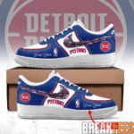 Detroit Pistons New 2026 Edition Custom Air Force 1 Shoes 1