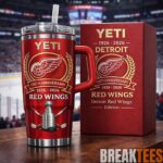 Detroit Red Wings 100th Anniversary Stanley YETI Tumbler 1