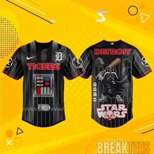 Detroit Tigers x Star Wars Night 2026 Baseball Jersey