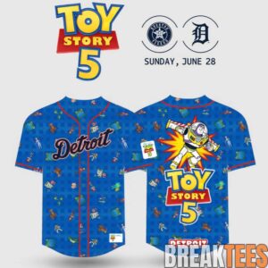 Detroit Tigers x Toy Story 5 Day 2026 Special Jersey