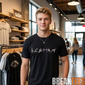 Drake Crystal Gloves Iceman TShirt 1
