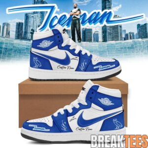Drake Iceman 2026 Custom Air Jordan 1 Shoes