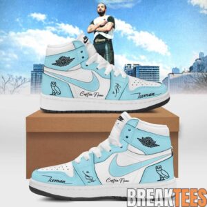 Drake Iceman Custom Air Jordan 1 Shoes