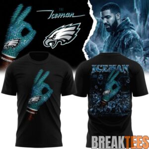 Drake Iceman x Philadelphia Eagles Shirt