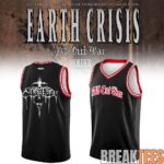 BreakTees 20 Earth Crisis 30 years of Gomorrahs Season Ends Basketball Jersey 1