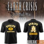 Earth Crisis 30 years of Gomorrahs Season Ends Football Jersey 1