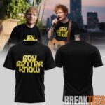 Ed Sheeran Boy Better Know Special Black Tee 1