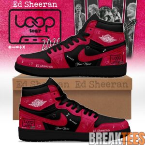Ed Sheeran ”LOOP Tour 2026” Custom AJ1 Shoes