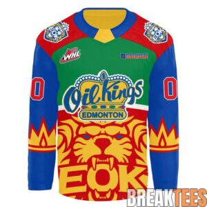 Edmonton Oil Kings x The Fan Designed Hockey Jersey 1