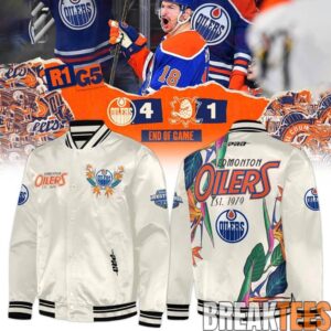 Edmonton Oilers 2026 Special New Bomber Jacket