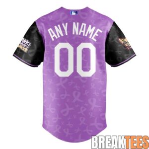 El Paso Chihuahuas 2026 Bark Back at Cancer Jersey 2