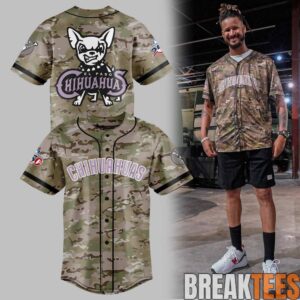 El Paso Chihuahuas x Military Appreciation Night Camo Jersey
