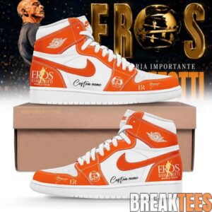 Eros Ramazzotti UNA STORIA IMPORTANTE World Tour 2026 Custom Air Jordan 1 Shoes