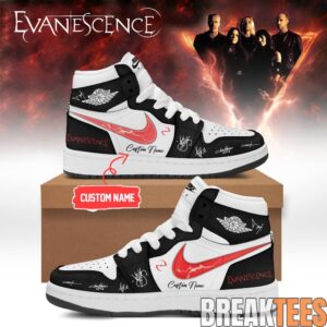 Evanescence World Tour 2026 Custom Air Jordan 1 Shoes