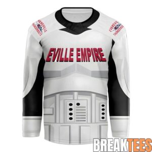 Evansville Thunderbolts 2026 Star Wars Night Custom Hockey Jersey 1