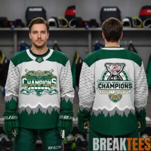 Everett Silvertips Western Hockey League Champions 2026 Hockey Jersey 1