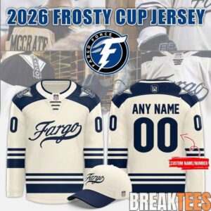 Fargo Force 2026 Frosty Cup Hockey Jersey