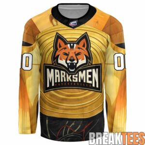 Fayetteville Marksmen x 2026 Star Wars Night Custom Hockey Jersey 1