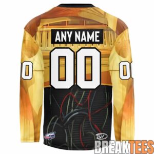 Fayetteville Marksmen x 2026 Star Wars Night Custom Hockey Jersey 2
