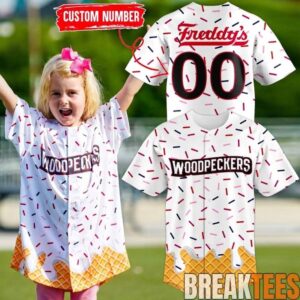 Fayetteville Woodpeckers 2026 Ice Cream Custom Baseball Jersey