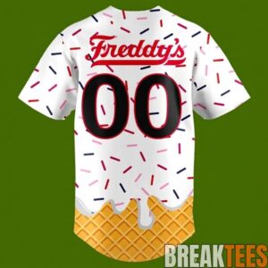 Fayetteville Woodpeckers 2026 Ice Cream Custom Baseball Jersey 2