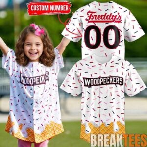 Fayetteville Woodpeckers 2026 Ice Cream Custom Baseball Jersey