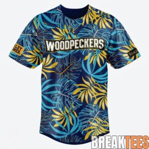 Fayetteville Woodpeckers x Margaritaville Custom Jersey 1