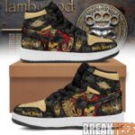 Five Finger Death Punch Skull Riot Air Jordan 1 Sneaker 1