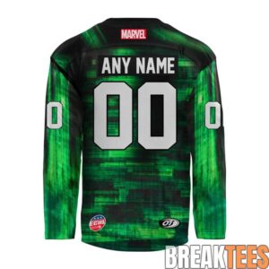 Florida Everblades 2026 Marvel Super Hero Night Hockey Jersey 2