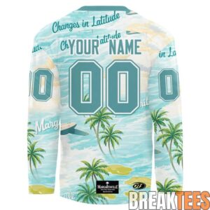 Florida Everblades Margaritaville Night Hockey Jersey 2 Florida Everblades Margaritaville Night Hockey Jersey 2