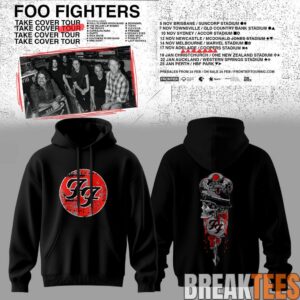 Foo Fighters Take Cover Tour 2026 Hoodie 1