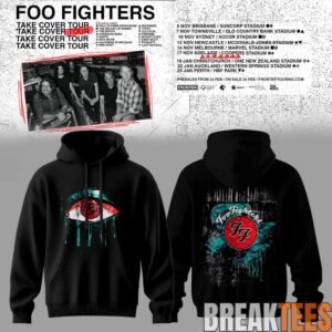 Foo Fighters Take Cover Tour 2026 Hoodie 2