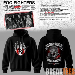 Foo Fighters Take Cover Tour 2026 Hoodie 3