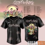 Foster The People THE GOOD MOURNING SUNSHINE TOUR Special Baseball Jersey 1