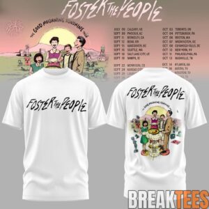 Foster The People THE GOOD MOURNING SUNSHINE TOUR T-Shirt