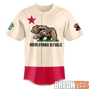 Fresno Grizzlies Growlifornia Bear Flag 2026 Custom Baseball Jersey 1