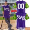 Durham Bulls x Star Wars Mandalorian & Grogu Custom Baseball Jersey
