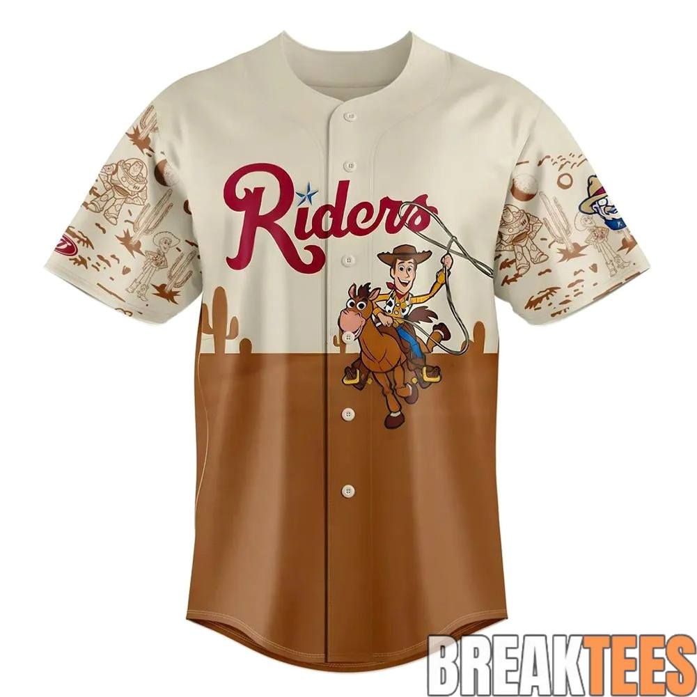 Frisco RoughRiders x Toy Story Night 2026 Custom Baseball Jersey Frisco RoughRiders x Toy Story Night 2026 Custom Baseball Jersey
